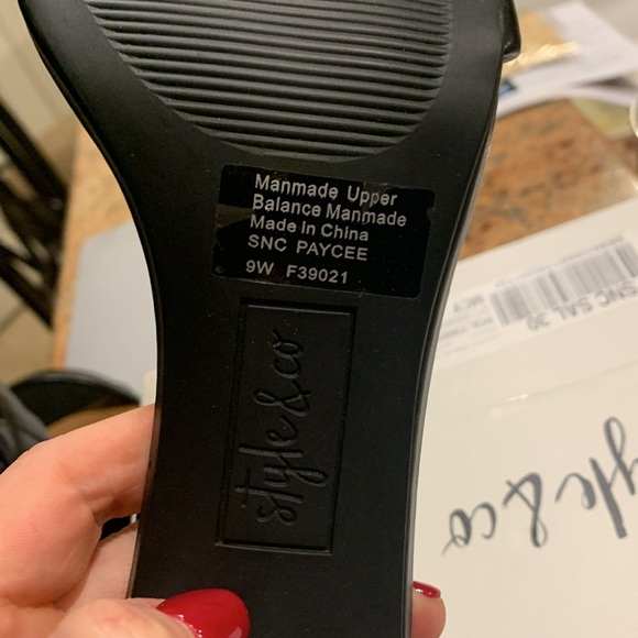 Style & Co Paycee Two-Piece Dress Sandals Black - Picture 11 of 12